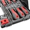 Intertool 51 pcs Screwdriver Set with Ratchet Multi-Bit Driver & Bits, Plastic Case VT08-3352 - alternate 4